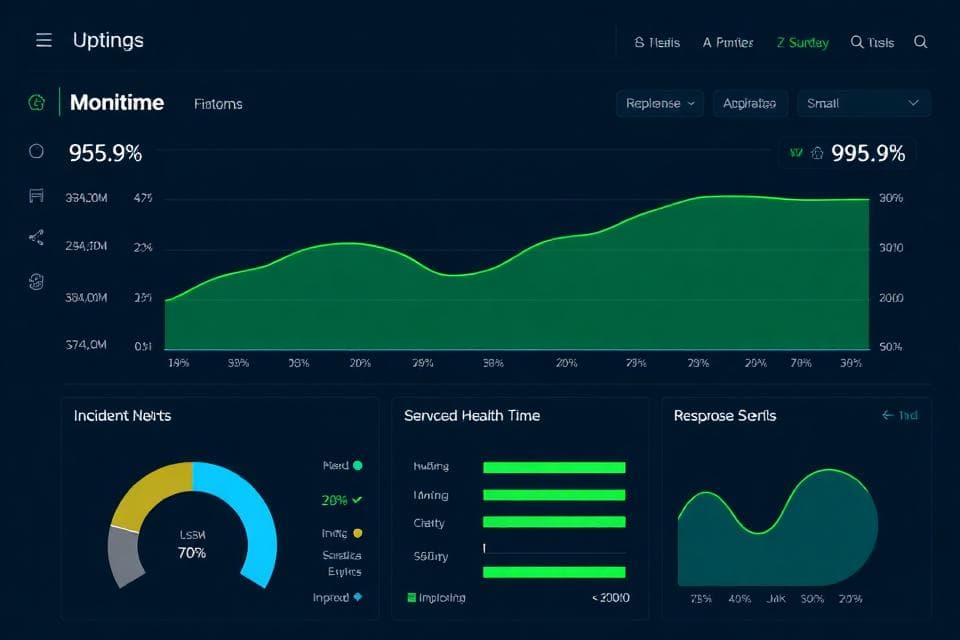 System uptime dashboard