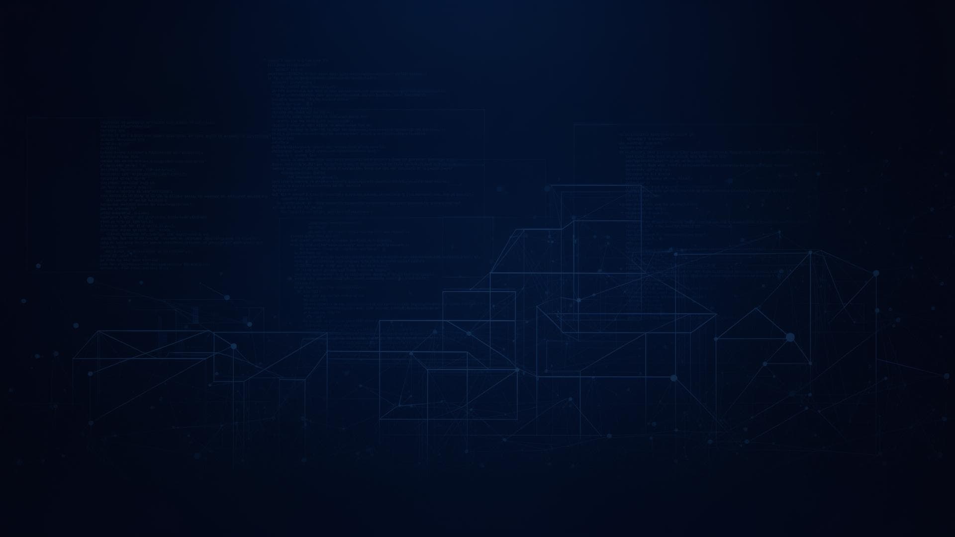Modern technology stack visualization with servers, cloud and data infrastructure